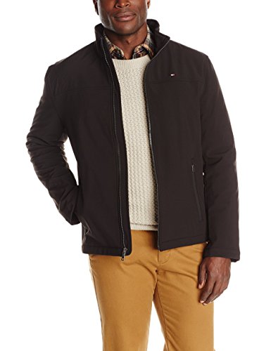 Tommy Hilfiger Men's Soft-Shell Classic Zip-Front Jacket