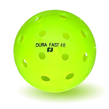 Dura Fast 40 Pickleballs | Outdoor Pickleball Balls | Pack of 6 | USAPA Approved and Sanctioned for Tournament Play, Professional Perfomance