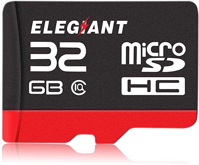 32GB Memory Card, ELEGIANT Professional 1000 x Class 10 Card Memory Card Compatible Computer Cameras and Camcorders