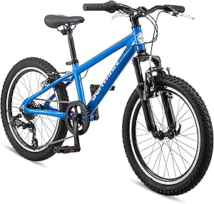 Schwinn High Timber Mountain Bike for Adult Youth Men Women Boys Girls, 24 to 29-Inch Wheels, 7 or 21-Speeds, Front Suspension, Aluminum and Steel Frame Options