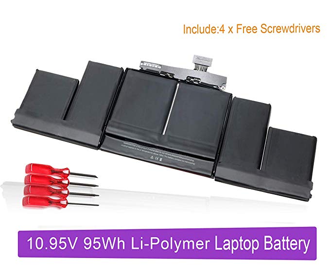 A1417 New Laptop Battery Replacement for A1417 MacBook Pro 15 Inch Retina A1398 (Only fit 2012 Early 2013 Version); P/N: MC975LL/A MC976LL/A ME665LL/A ME664LL/A MD831LL/A