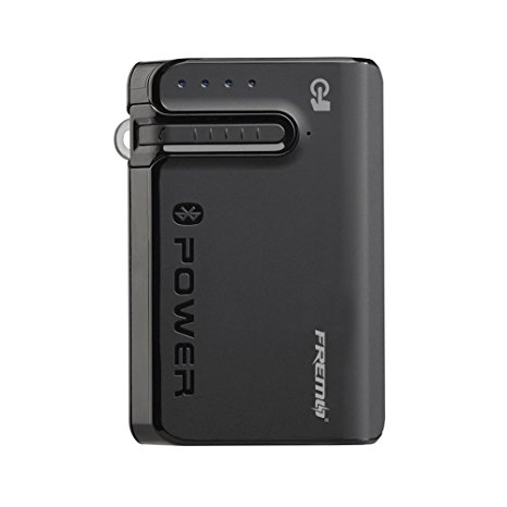 Fremo Blue Point 7800mAh 2 in 1 Power Bank and Bluetooth 3.0 Headset - Battery - Retail Packaging - Black