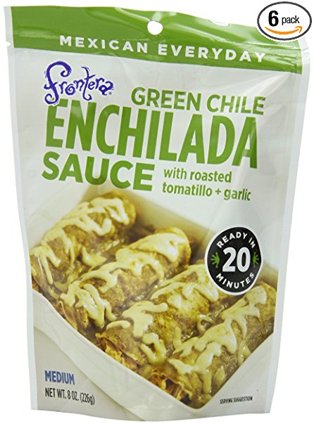Frontera Pouch, Enchilada Skillet Green Chile, 8-Ounce (Pack of 6)