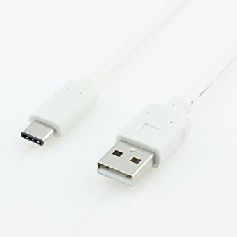 USB Type C Cable, LaoHe(TM) 3.3ft/1m USB 2.0 Type C to Type A (USB-C to USB-A) Cable for Nexus 5X, Nexus 6P, Pixel C, Lumia 950/ 950XL, Nokia N1, Chromebook Pixel & Type-C Devices(1Pack,White)