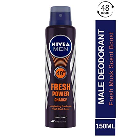 Nivea Fresh Power Charge Deodorant, 150ml