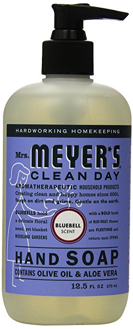 Mrs. Meyer's Liquid Hand Soap, Bluebell, 12.5 Fluid Ounce