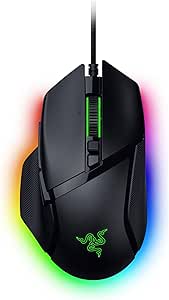 Razer Basilisk V3 35K - Souris de Jeu Filaire Ergonomique entièrement Personnalisable - Focus Pro 35K Optical Sensor (HyperScroll Tilt Wheel, 11-Zone Chroma Lighting, Mouse Switches Gen-3) Noir