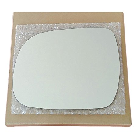 Mirror Glass and Adhesive | 04-10 Toyota Sienna Van Driver Left Side Replacement