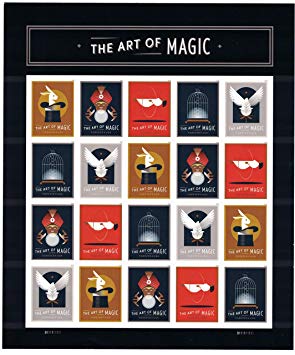 USPS The Art Magic Forever Stamps - Sheet 20