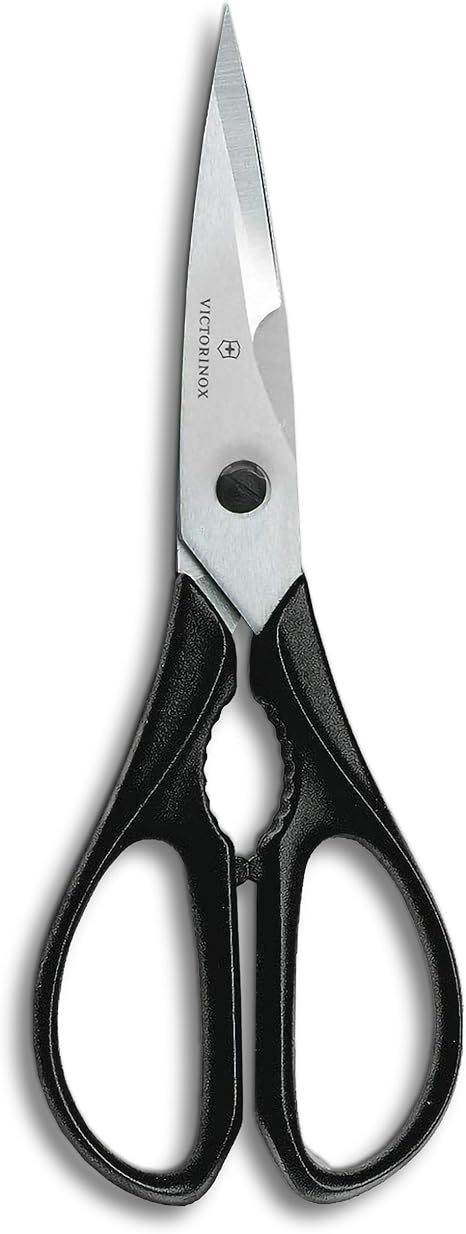 Victorinox Swiss Classic Come Apart Kitchen Shear, Packaged - 4-Inch, Black (7.6363.US1)