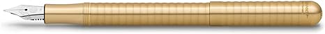 Kaweco LILIPUT Fountain Pen Brass (Eco) Wave Medium