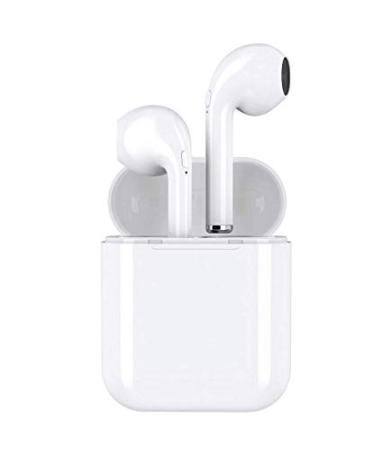 Headset Wireless Headset Bluetooth Headset, i8x with Headset Microphone and Charging Box, in-Ear Mini Headset, Compatible with iPhone X 8 7 Plus Plus Samsung Android Smartphone