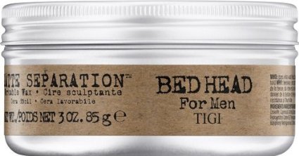 TIGI Bed Head B for Men Matte Separation Workable Wax, 3 Ounces