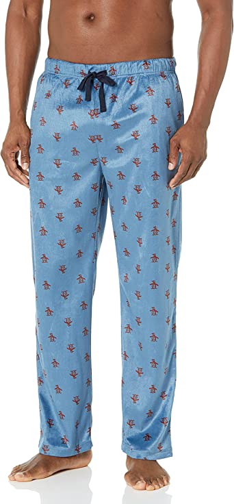 Original Penguin mens Minky Fleece Lounge Pajama Pants