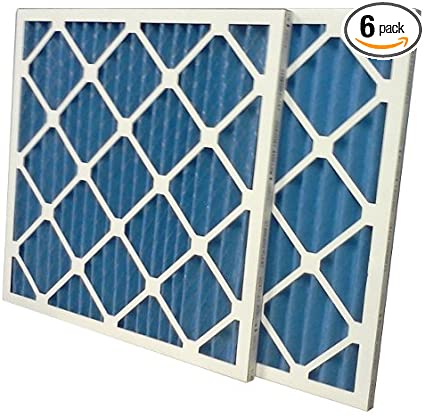 US Home Filter SC40-14X18X1-6 MERV 8 Pleated Air Filter (Pack of 6), 14" x 18" x 1"