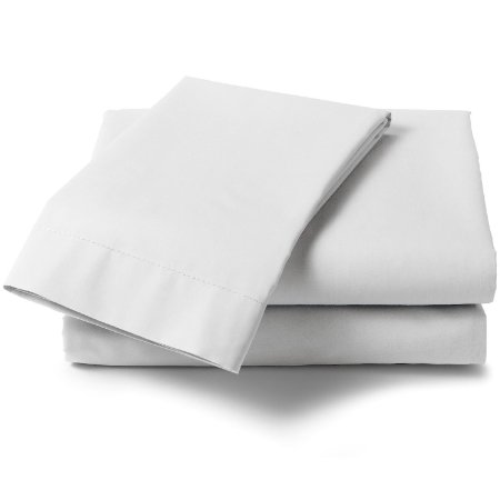 [hachette] 16" EXTRA DEEP FITTED SHEET KING SIZE WHITE 100% EGYPTIAN COTTON 200 THREAD COUNT