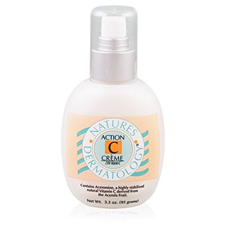 Natures Dermatology Action C Creme, 3.3 oz