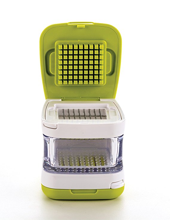 RSVP Green Garlic Cube Garlic Press