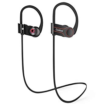 Canbor Bluetooth Headphones, Wireless Earphones Bluetooth 4.1 Sport Headset, IPX7 Sweatproof Stereo Earbuds for iPhone Android Phone