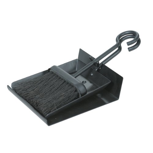 Uniflame Black Shovel And Brush Set With Pan