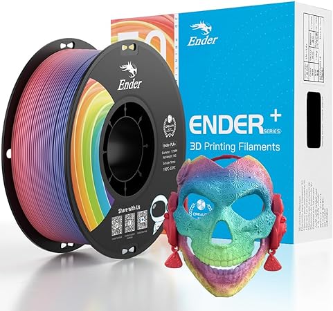 Official 3D Printer Filament Ender PLA Pro Filament, Creality PLA  3D Printing Filament, Durable and Resistant, Smooth, Overhang Performance Dimensional Accuracy  /-0.02mm, 2.2lbs/Spool