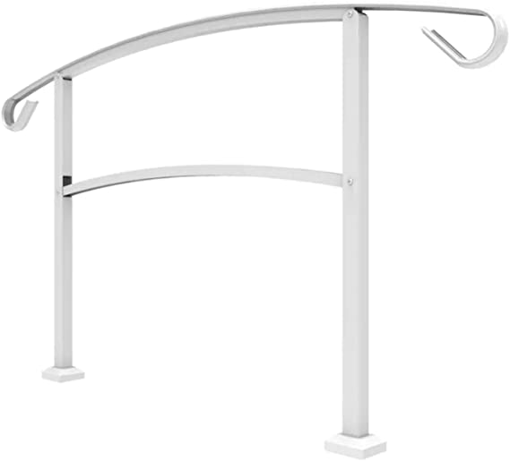 Railing Now - Midway Transitional Handrail (White)
