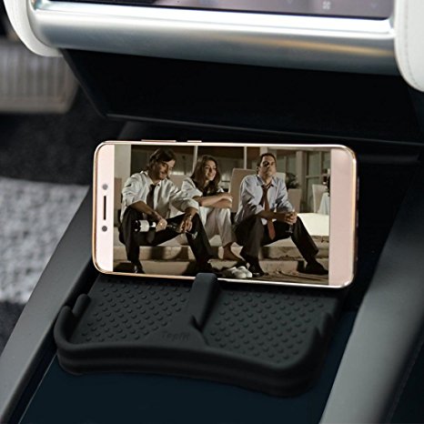 Universal Silicone Mobile Phone Mount,Phone Holder, Phone Stand ,can be used in anywhere (Black)