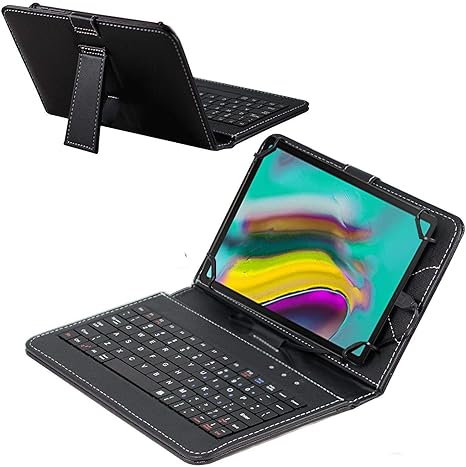 Black Keyboard Case Compatible with The Lenovo Smart Tab M10