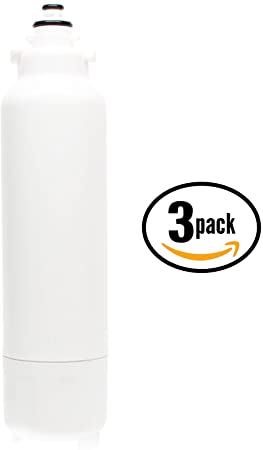 3-Pack Replacement for LG LSXS26326S Refrigerator Water Filter - Compatible with LG LT800P, ADQ73613401 Fridge Water Filter Cartridge