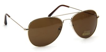 Tantino Classic Gold Frame Aviator Sunglasses