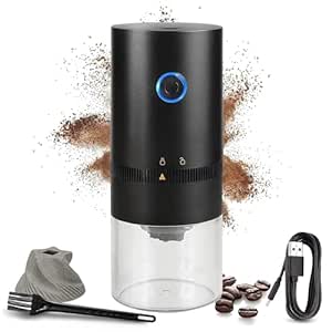 Proctor Silex Electric Coffee Grinder | Portable Electric Dry Spice, Masala, Beans Crusher Machine for Home, Small Multifunctional Grinder with Conical Burr for Herb & Spices, Mill, Espresso