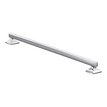 Moen YG5118BN Voss Bathroom Safety 18-Inch Designer Grab Bar, Brushed Nickel,