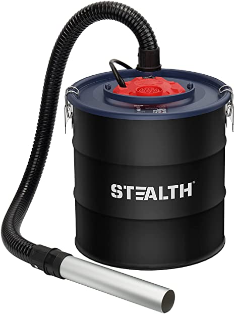 Stealth EMV05S 4.8 Gallon Ash Vacuum, Black  Blue