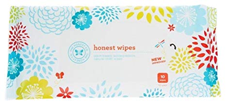 The Honest Company Honest Company Baby Wipes, Fragrance Free, Classic, 10 Count