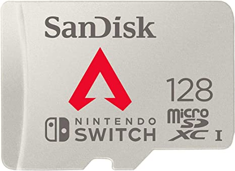 SanDisk 128GB MicroSDXC-Card, Licensed for Nintendo-Switch, Apex Legends Edition - SDSQXAO-128G-GN6ZY