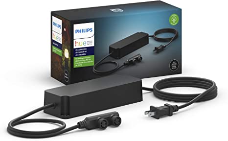 Philips Hue 100W Outdoor No Power Supply Included, Weather Proof, Black