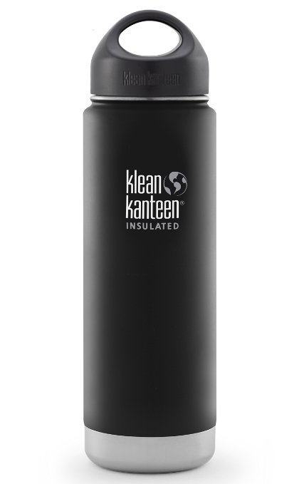 Klean Kanteen Wide Insulated Stainless Steel Bottle With Loop Cap (20-Ounce)