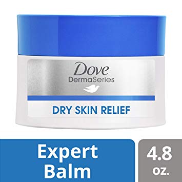 Dove DermaSeries Fragrance-Free Skin Balm, for Dry, Cracked Skin, 4.8 oz