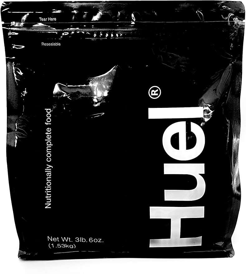 Huel Black Edition - Nutritionally Complete 100% Vegan Gluten-Free - Less Carbs More Protein - Powdered Meal 1 Bag