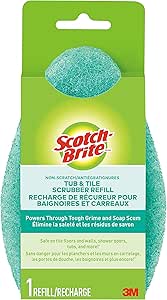 Scotch-Brite Non-Scratch Tub and Tile Scrubber Refill, 1 Refill