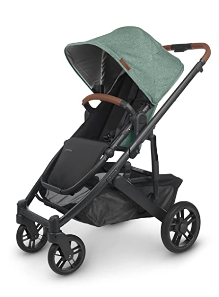 Cruz V2 Stroller - Gwen (Green Melange/Carbon/Saddle Leather)