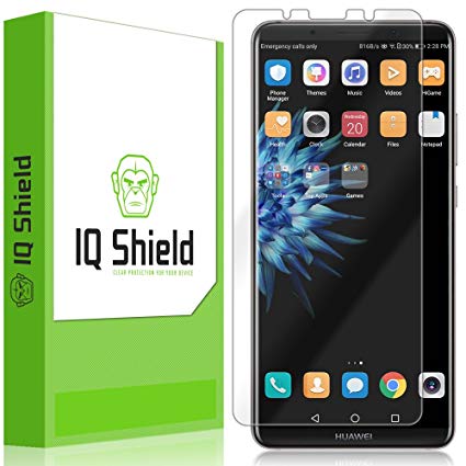 Huawei Mate 10 Pro Screen Protector, IQ Shield LiQuidSkin Full Coverage Screen Protector for Huawei Mate 10 Pro HD Clear Anti-Bubble Film