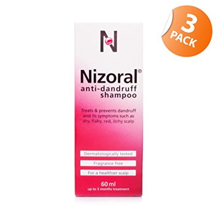 Nizoral Anti-Dandruff Shampoo Triple Pack