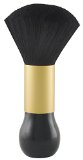 Diane Large Neck Duster Black and Gold