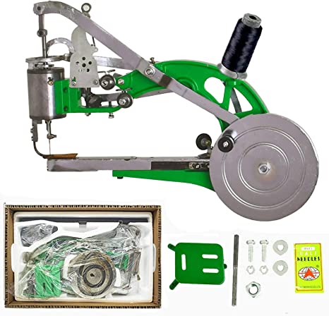 ECO-WORTHY Cobbler Shoe Repair Machine Hand Sewing Machine Dual Cotton Nylon