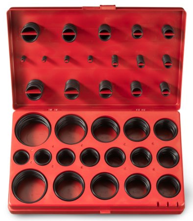 Neiko Tools 407-Piece Rubber O-Ring Assortment Kit - 32 SAE Sizes