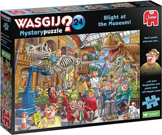 Jumbo Wasgij Mystery 24 Blight at The Museum Puzzle (1000 Pieces)