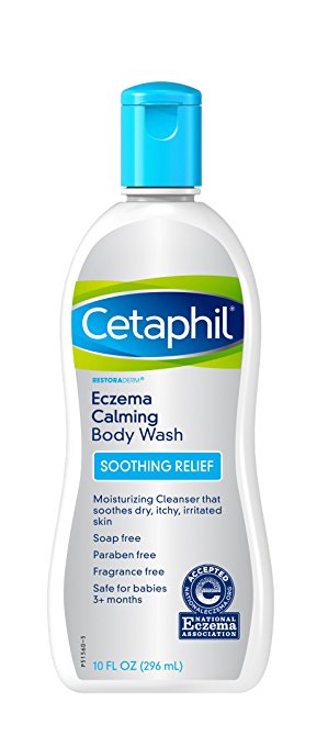 Cetaphil RestoraDerm Eczema Calming Body Wash, 10 Fluid Ounce