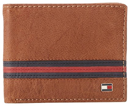 Tommy Hilfiger Men's Yale Double Billfold Wallet