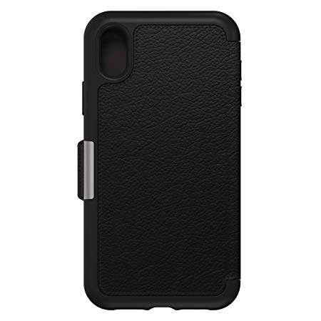 OtterBox (77-59922) STRADA SERIES FOLIO, Bold Sophistication. Drop proof style for iPhone XR - SHADOW